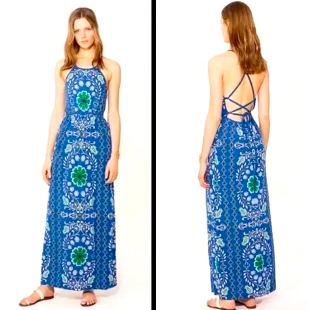 Tory Burch Selena Maxi Dress in Surfside Garden Party.